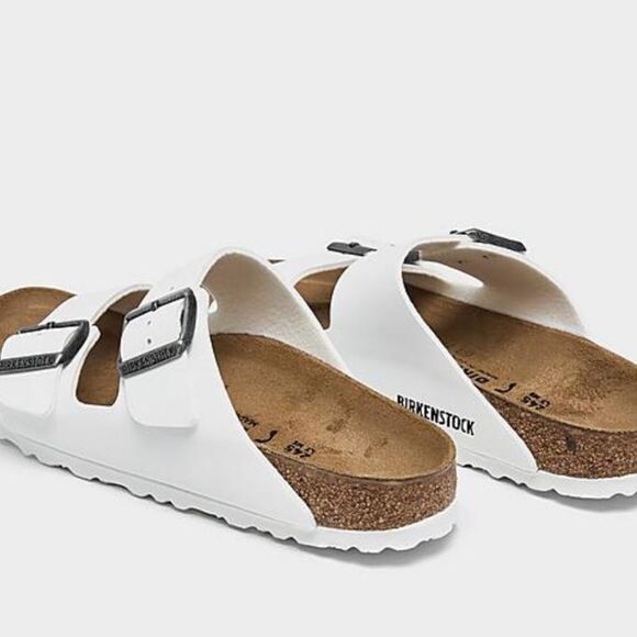 BIRKENSTOCK Arizona Birko-Flor Sandal Slipper White size 37/6-6.5 $140 - Picture 9 of 12